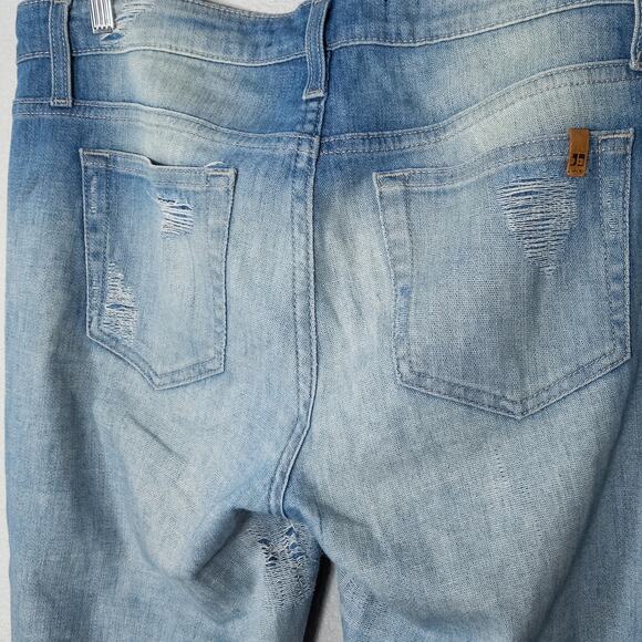 Joe’s Jeans Womens Denim Street Shred Essential Distressed Skinny Medium Wash 29 - Picture 7 of 11